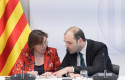 ep la consellera de territorio de la generalitat silvia paneque y el conseller de la presidencia