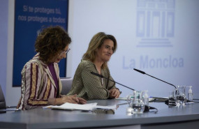 ep la ministra de hacienda y portavoz del gobierno maria jesus montero i y la vicepresidenta cuarta