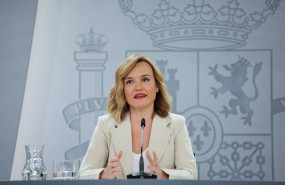 ep la portavoz del gobierno y ministra de educacion pilar alegria
