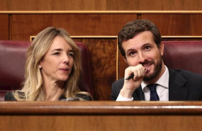 ep la portavoz del pp en el congreso de los diputados cayetana alvarez de toledo y el presidente del 20200104211203