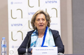 ep la presidenta de unespa pilar gonzalez de frutos en la presentacion de magnitudes del sector
