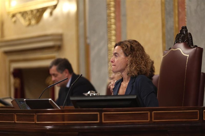 ep la presidenta del congreso meritxell batet dirigiendo el pleno