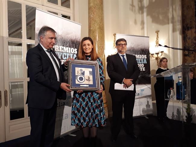 La redactora de Europa Press Eva González, premiada por Recyclia | EUROPA PRESS ep la redactoraeuropa press eva gonzalez premiadarecyclia