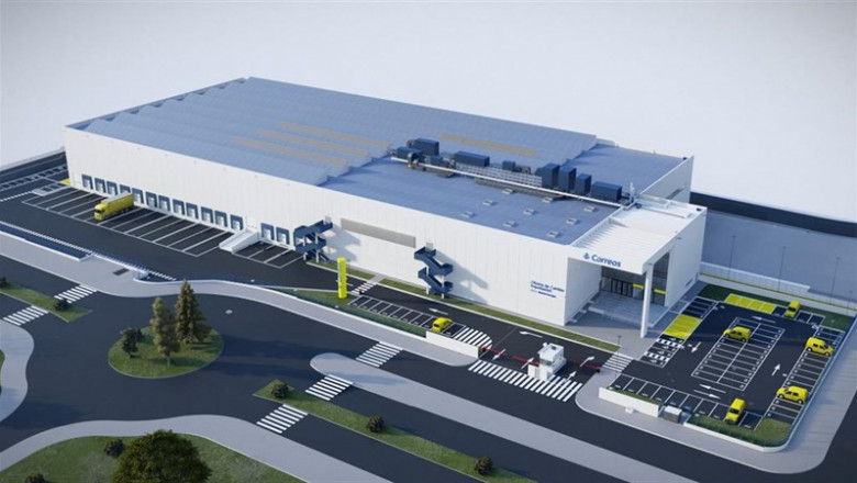 BDO ARQUITECTURA ep nuevo centro logisticocorreos construira enaeropuertobarajas