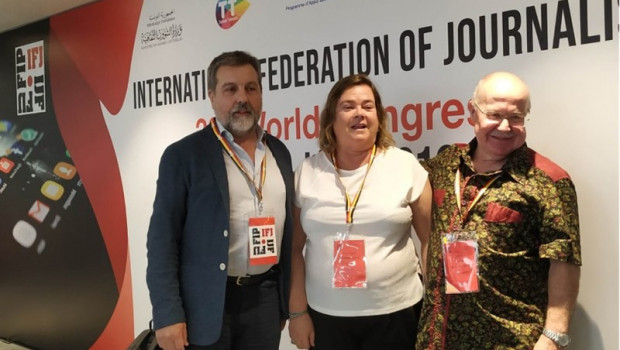 Paco Audije, reelegido representante de la FAPE en el Comité Directivo de la Federación Internacional de Periodistas | FAPE ep paco audije reelegido representantela fapecomite directivola federacion internacionalperiodistas