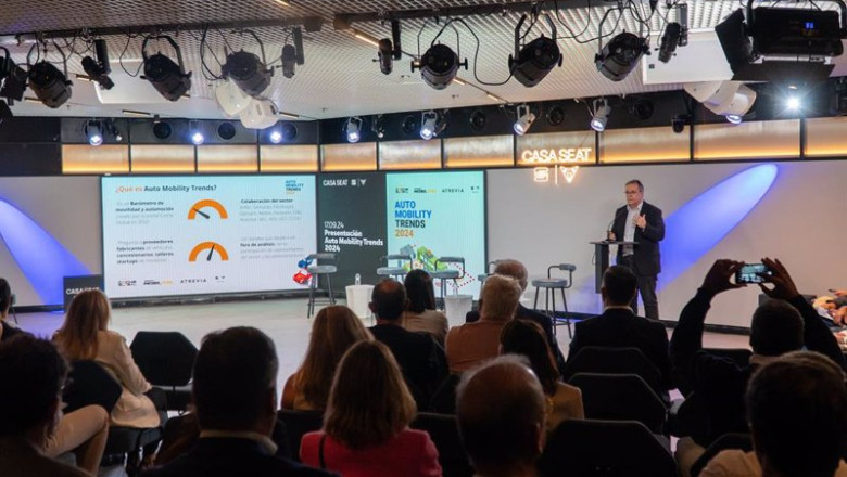 ep presentacion del quinto barometro auto mobility trends en casa seat de barcelona