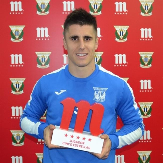 Unai Bustinza, mejor jugador del Leganés en febrero | CD LEGANÉS ep unai bustinza mejor jugadorleganesfebrero