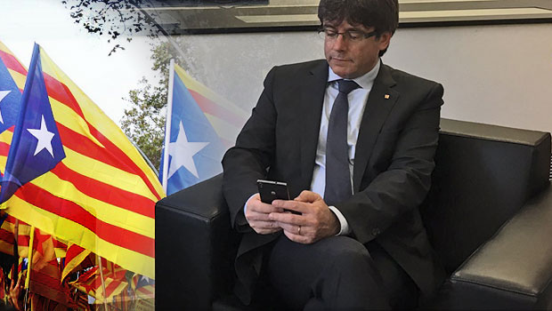 ZONETACTS / BOLSAMANIA puigdemont mensajes moviles
