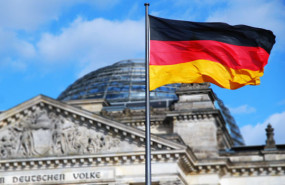 dl germany flag german parliament bundestag berlin german economy pb