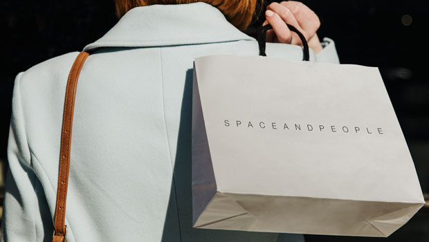 dl spaceandpeople 목표 소매 프로모션 브랜드 활성화 참여 공간 및 사람 로고