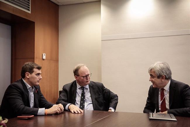 Albert Rivera, Hans van Baalen y Luis Garicano | CIUDADANOS ep albert rivera hansbaalenluis garicano