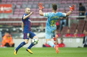 ep andres iniesta contra las palmas en el camp nou