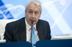 ep antonio zoido presidente de bme durante la junta de accionistas celebrada en el palacio de la