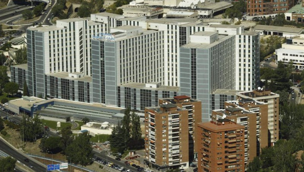 ep archivo   edificios de madrid vistos desde el aire