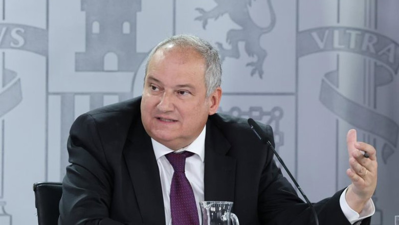 ep archivo   el ministro de industria y turismo jordi hereu durante una rueda de prensa posterior a