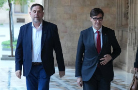 ep archivo el president de la generalitat de catalunya salvador illa d y el presidente de erc ep archivo el president de la generalitat de catalunya salvador illa d y el presidente de erc