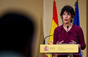 ep archivo   la ministra de inclusion seguridad social y migraciones elma saiz presenta el informe