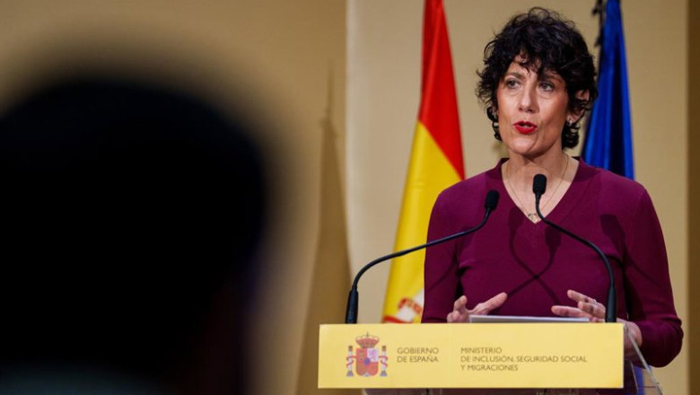 ep archivo la ministra de inclusion seguridad social y migraciones elma saiz presenta el informe ep archivo la ministra de inclusion seguridad social y migraciones elma saiz presenta el informe