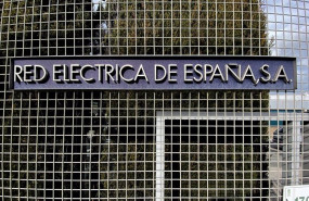 ep archivo   letrero del grupo red electrica de espana en su sede de alcobendas