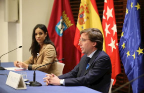 ep begona villacis junto al alcalde de madrid jose luis martinez-almeida