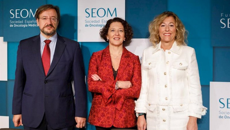 ep de izquierda a derecha alvaro rodriguez-lescure vicepresidente de la sociedad espanola de