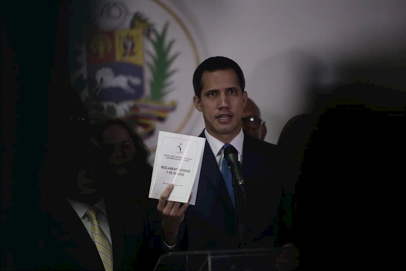ep el lider opositor venezolano juan guaido
