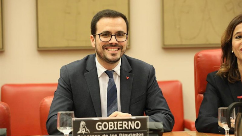 ep el ministro de consumo alberto garzon en una imagen de archivo ep el ministro de consumo alberto garzon en una imagen de archivo