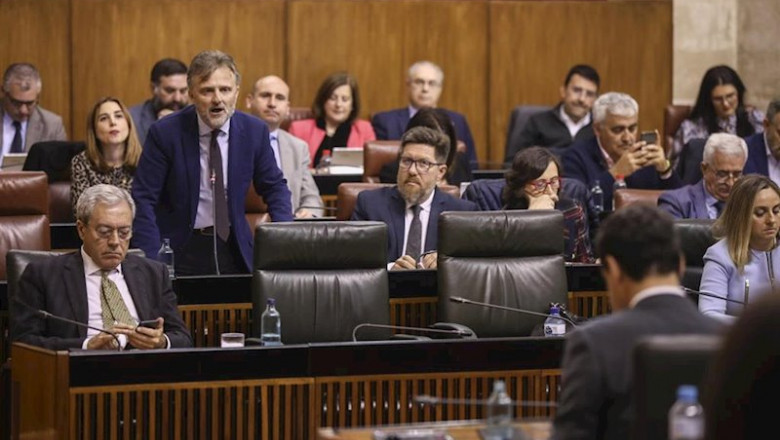 ep el portavoz del grupo parlamentario socialista jose fiscal 1i durante su turno en la sesion de