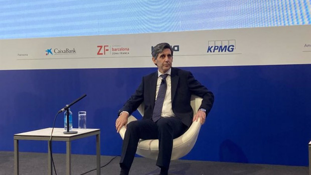 ep el presidente ejecutivo de telefonica jose maria alvarez pallete durante su intervencion en la