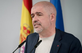 ep el secretario general de ccoo unai sordo interviene en una rueda de prensa posterior a una