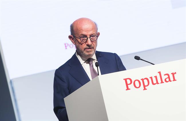 Emilio Saracho, expresidente del Banco Popular | MAXIMO GARCIA DE LA PAZ - Archivo ep emilio saracho expresidentebanco popular