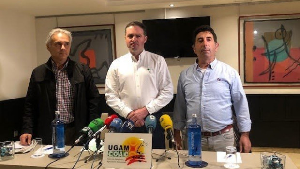 ep gaspar anabitarte ugam-coag enrique ortiz asaja y alberto perez upa