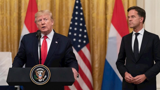 ep july 18 2019 - washington dc united states us president donald j trump joined by the prime