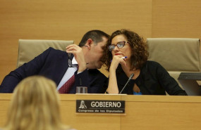 ep la ministra de hacienda y portavoz del gobierno maria jesus montero momentos antes de su