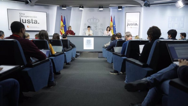 ep la ministra portavoz isabel rodriguez la vicepresidenta segunda y ministra de trabajo y economia