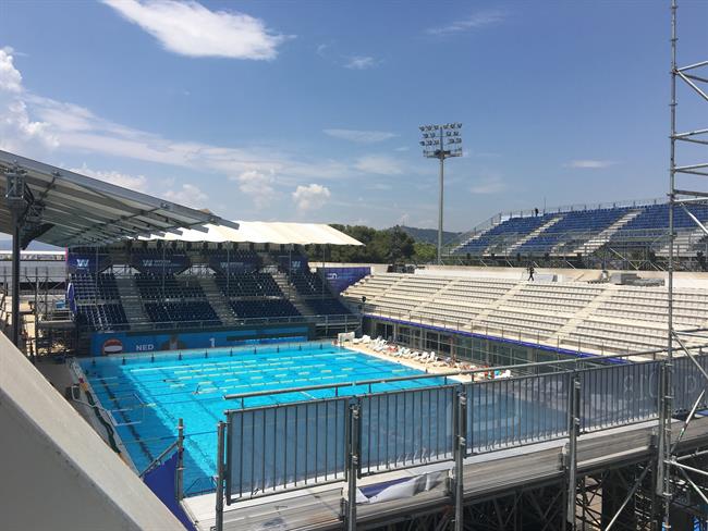 Las piscinas Bernat Picornell, sede de los Europeos de Waterpolo 2018 | EUROPA PRESS ep las piscinas bernat picornell sedelos europeoswaterpolo 2018