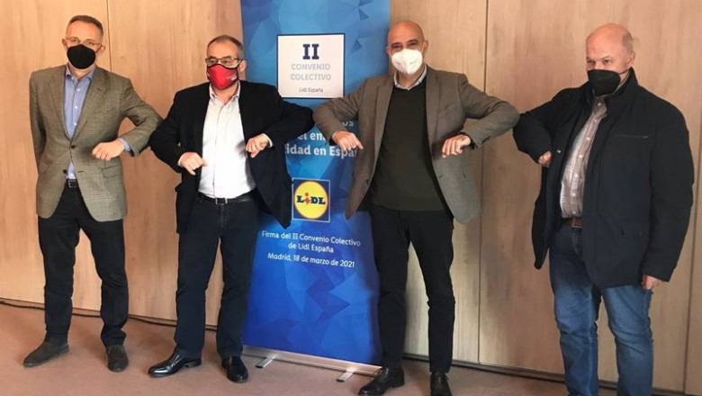 ep lidl firma con ugt y ccoo el nuevo convenio colectivo que contempla una subida salarial de al