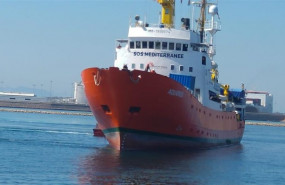 ep llegada del aquarius al puerto de valencia