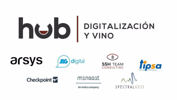 ep logo de hub de digitalizacion y vino de la fev