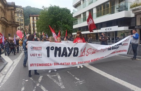 ep manifestacion de ugt y ccoo en san sebastian ep manifestacion de ugt y ccoo en san sebastian