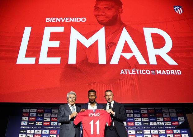 El nuevo futbolista francés del Atlético de Madrid, Thomas Lemar | ATLÉTICO DE MADRID ep nuevo futbolista francesatleticomadrid thomas lemar
