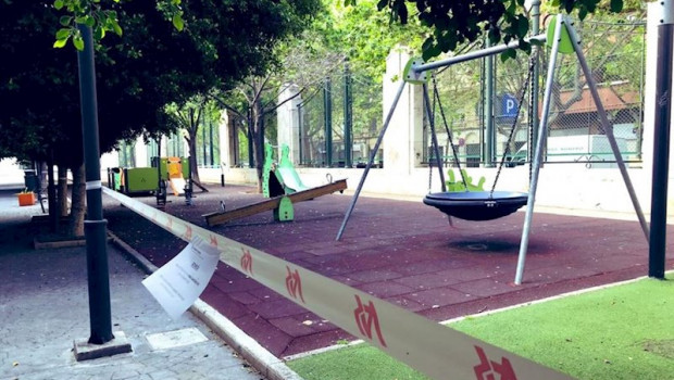 ep parque de la ciudad de valncia durante la pandemia de covid-19