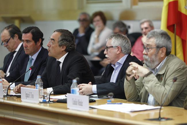 ep patronalsindicatos firmanacuerdoempleo garamendi rosell toxo
