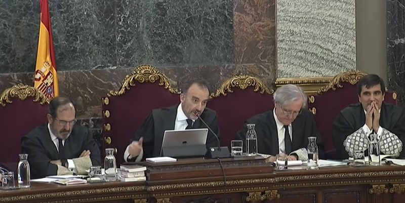 SEÑAL DE TV DEL TRIBUNAL SUPREMO - Archivo ep proces- marchena vuelveabroncarla defensacuixartexigeinterroguehechostrascendencia juridica