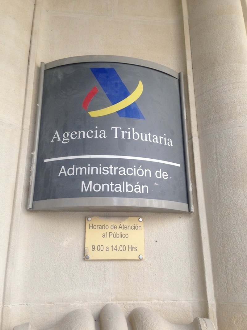 ep recurso de una sede de hacienda - agencia tributaria en madrid
