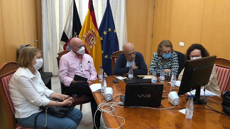 ep reunion telematica del gobierno de ceuta con el ministerio de sanidad ep reunion telematica del gobierno de ceuta con el ministerio de sanidad