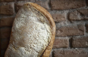 ep una barra de pan con harina