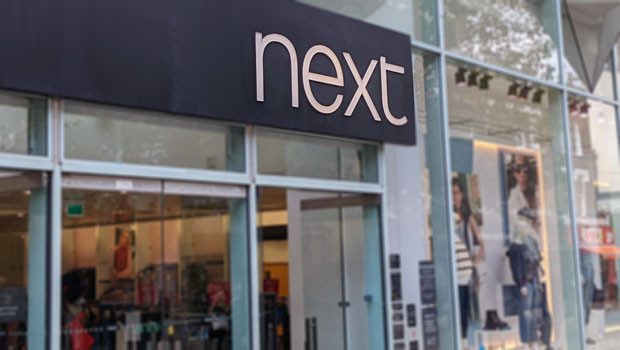 dl next fashion shop sign clothing