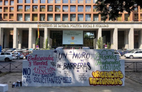 ep actoreivindicacionvarias asociaciones frenteministeriosanidad denunciandolos casosexclusion sanitariasiguen produciendoespana pesereal decreto-ley aprobadoano pasadorecuperaruniversalidad
