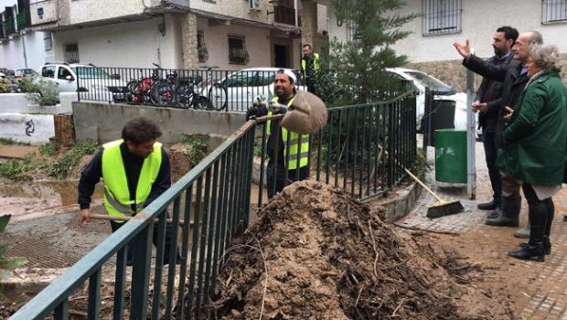 ep alcalde raul jimenez teresa porras visitan zonas afectadas lluvias febrero